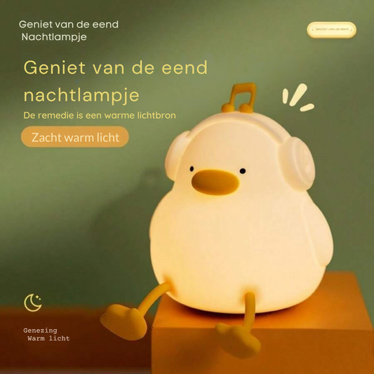 Tragbares LED-Nachtlicht in Entenform für Kinder