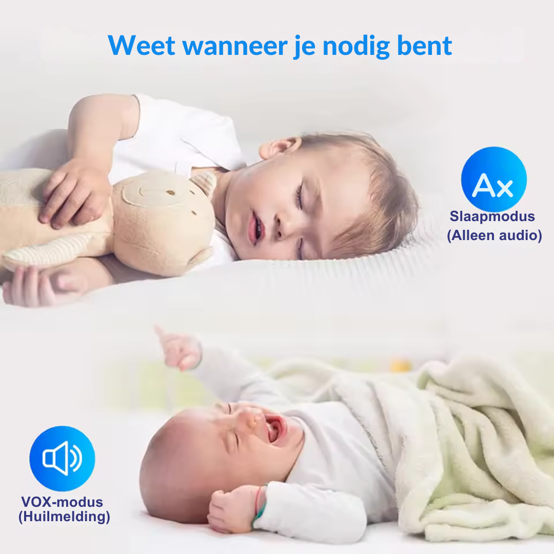 Drahtloses 2-Wege-Video-Babyphone