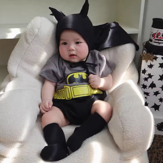 Baby Superhero Romper Set