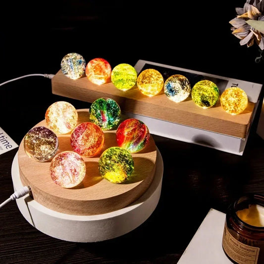 Kosmisches Leuchten – Leuchtende Sternenkugel