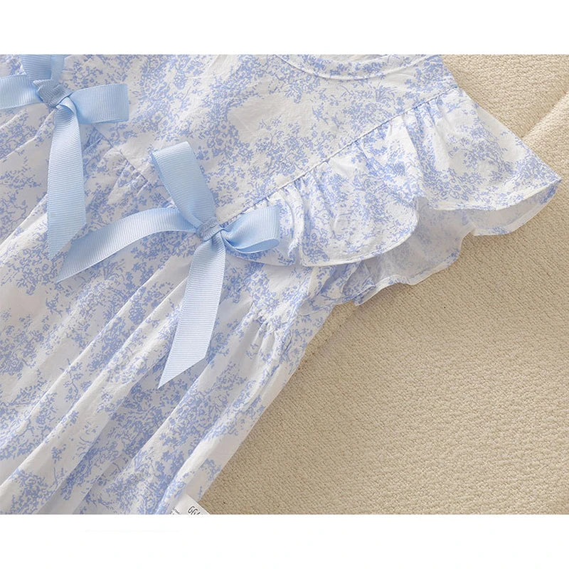 Baby-Mädchen-Strampler-Set – Boho-Blumenmuster