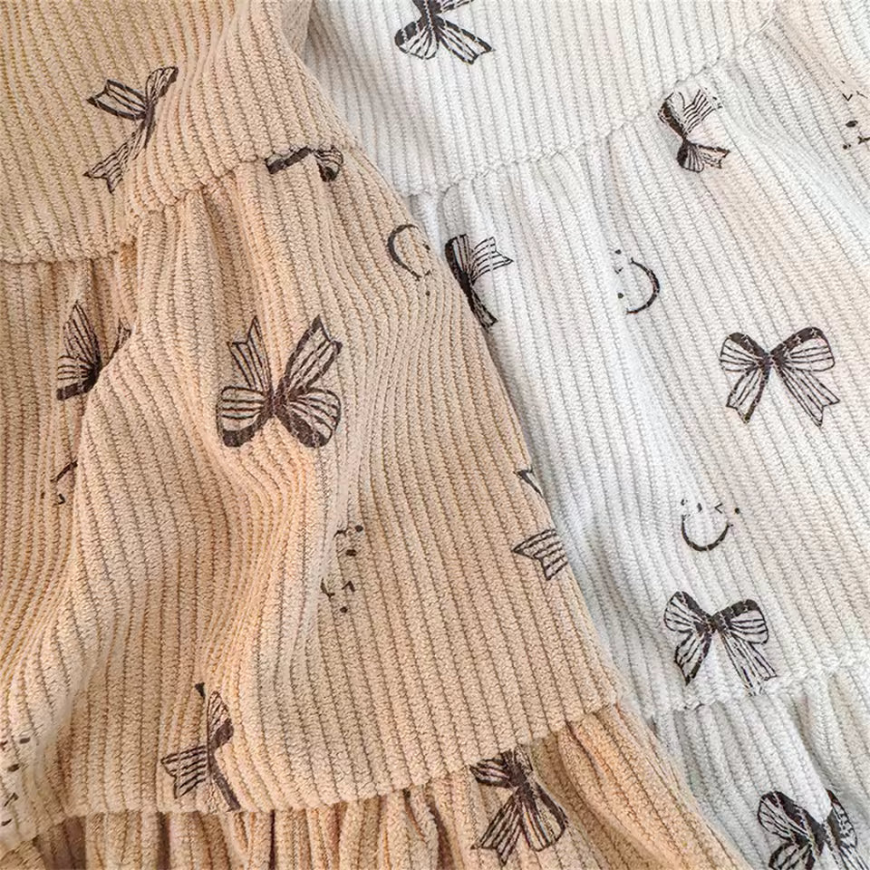 Weiches Kleid mit 2-in-1-Look