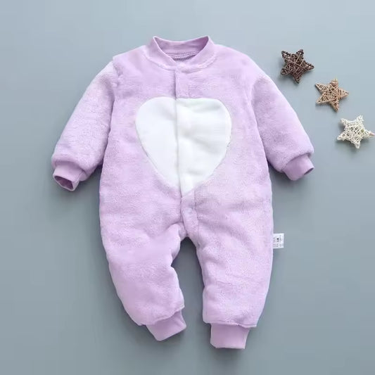 Kuscheliger Baby-Fleece-Strampler