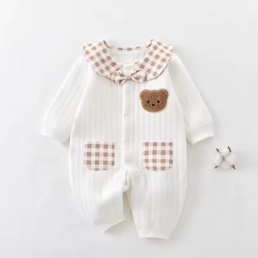 Cartoon Bear Baby Romper