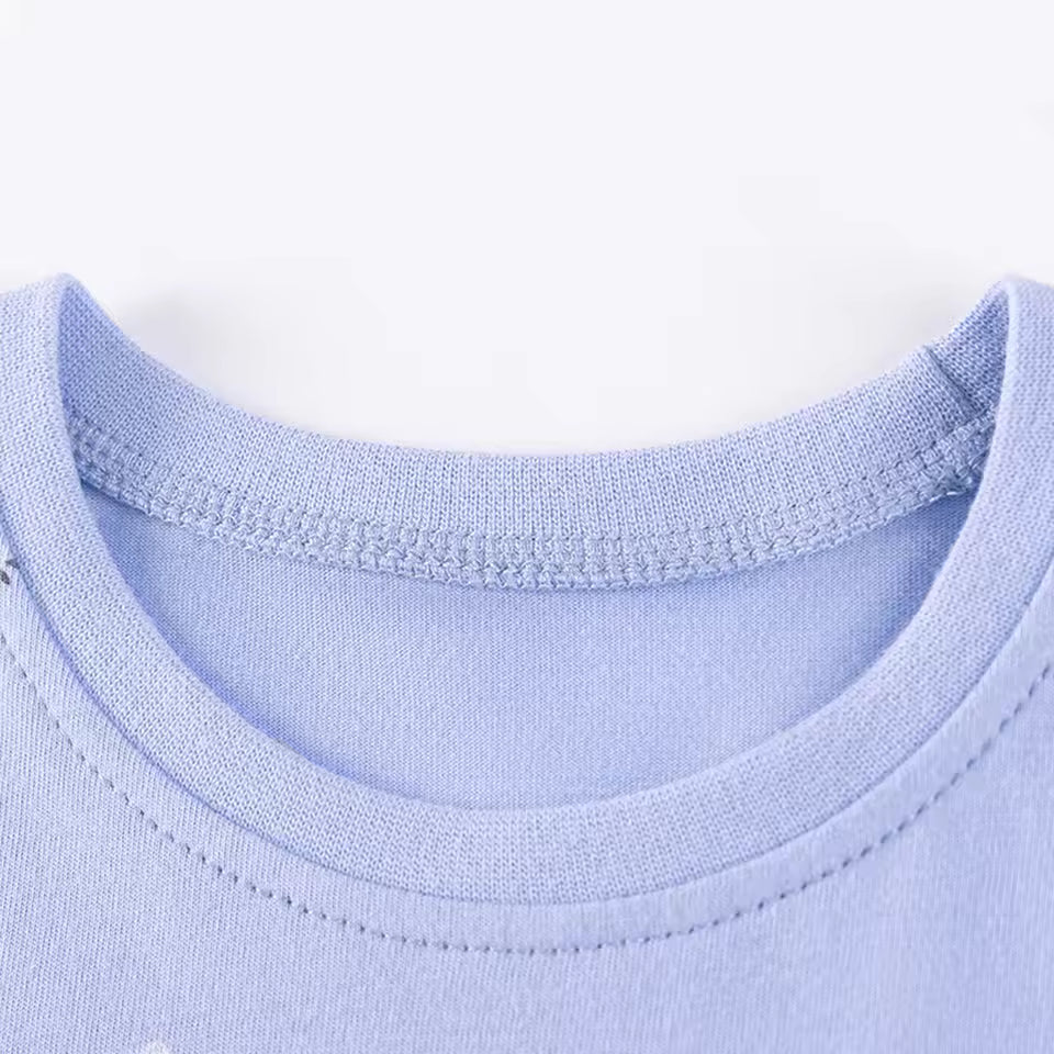 Niedliches Kleid mit Einhorn-Print