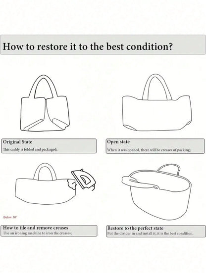 Multifunctional Handwoven Storage Basket Organizer 