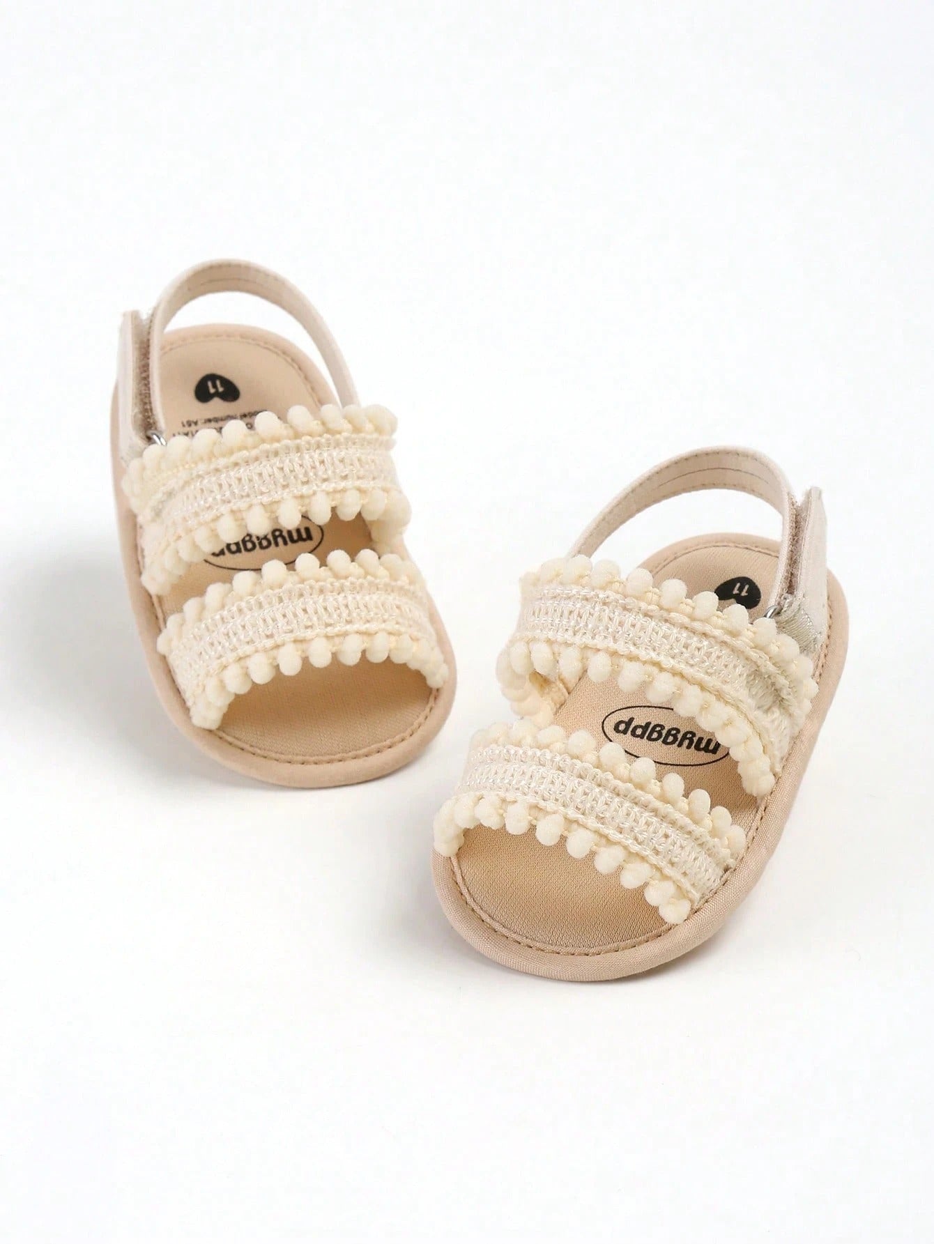 Lightweight open structure shoes for babies