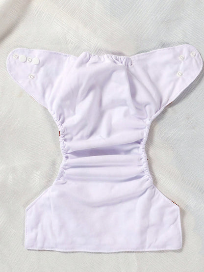 3-teiliges wiederverwendbares Stoffwindelset – Elefant &amp; Giraffe