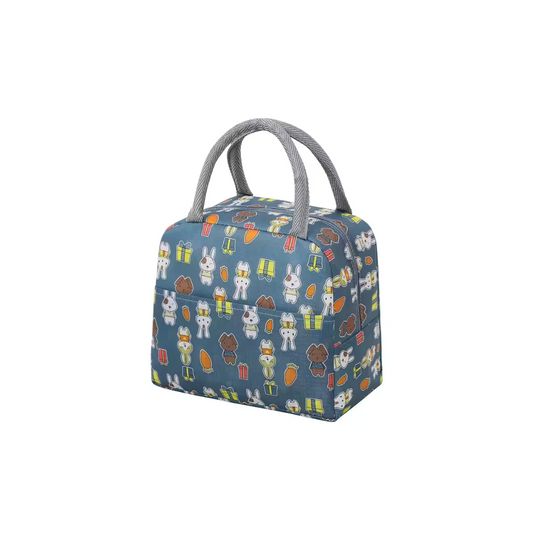 Lunch Box Bag with Division and Insulation