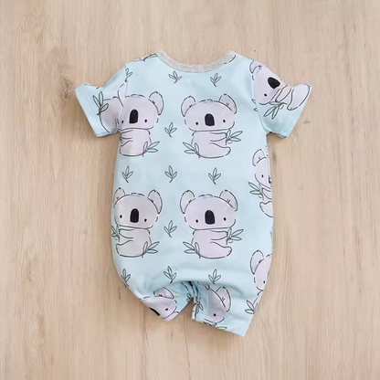 Baby Koala Print Jumpsuit