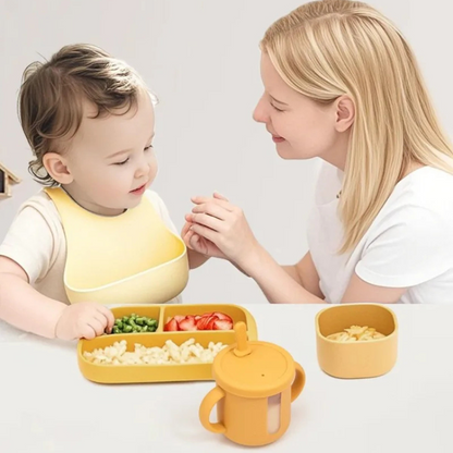 Silikon-Babyfütterungsset