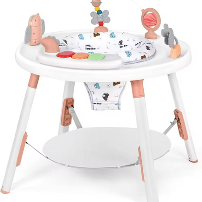 Interaktiver Spieltisch für Babys mit abnehmbarem Spielzeug