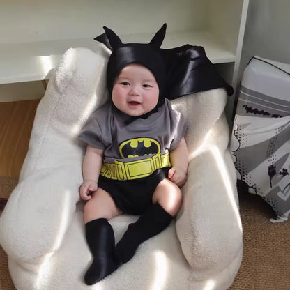 Baby Superhero Romper Set