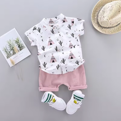 Atmungsaktives Babykleidungsset