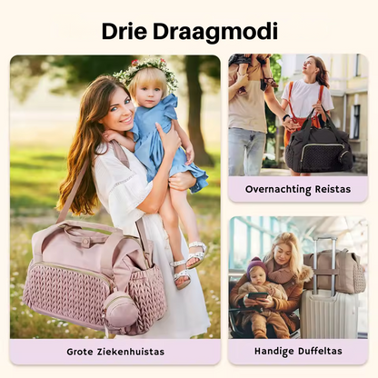 Stilvolle Wickeltasche mit Schultergurt