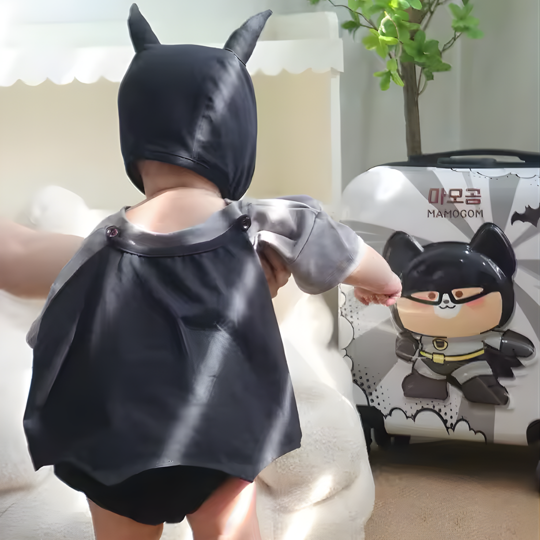 Baby-Superhelden-Strampler-Set