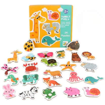 Educational Wooden Puzzle for Babies
