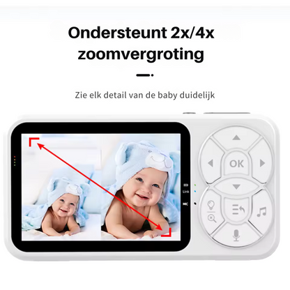 Baby Monitor with Night Vision &amp; Two-Way Audio