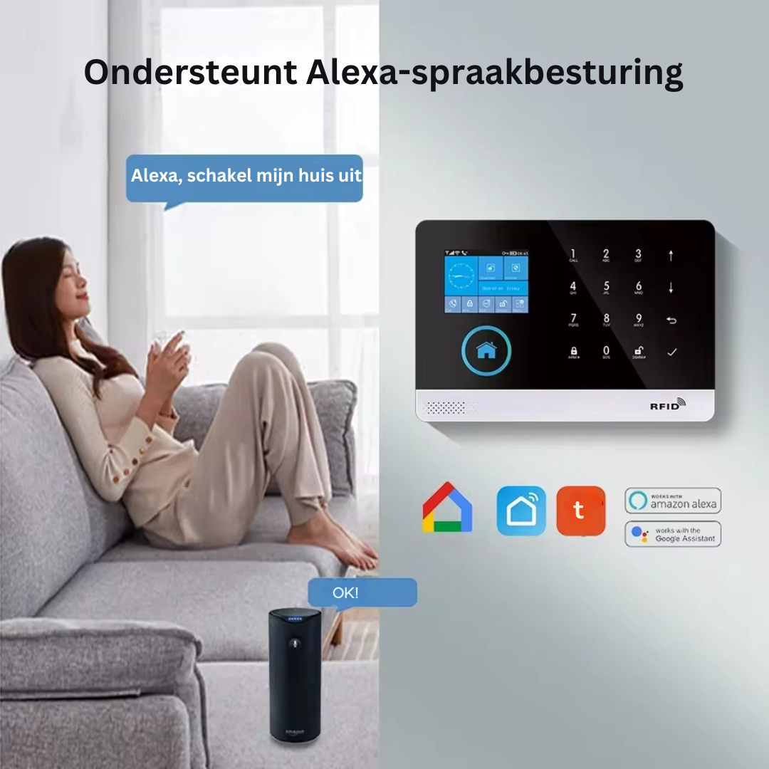 Intelligentes Babyphone mit Nachtsicht und Schlafliedern