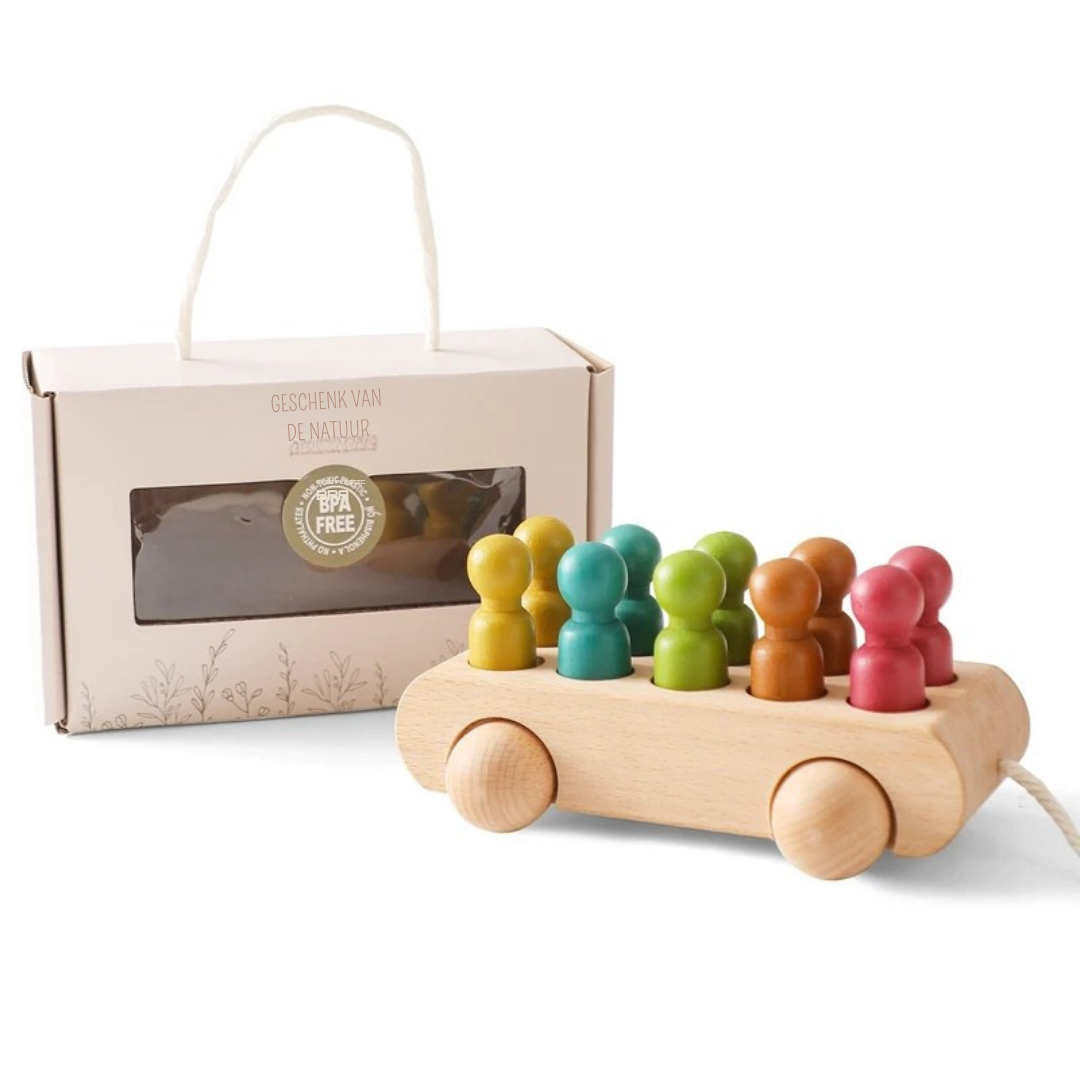 PlayTrolley – Holz-Babyeisenbahn