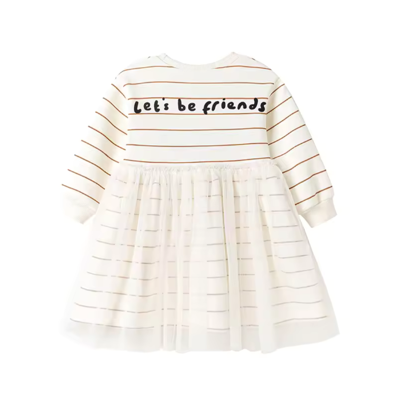 Cute Bear Print Dress