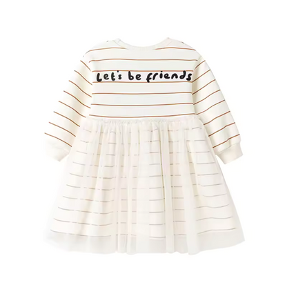 Cute Bear Print Dress