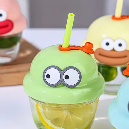 Kleine, elegante Cartoon-Tasse