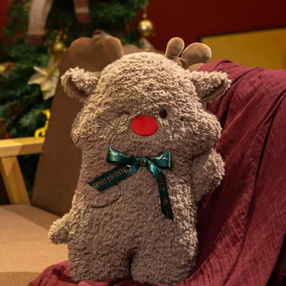 Katoenen Kussen met Kerstthema