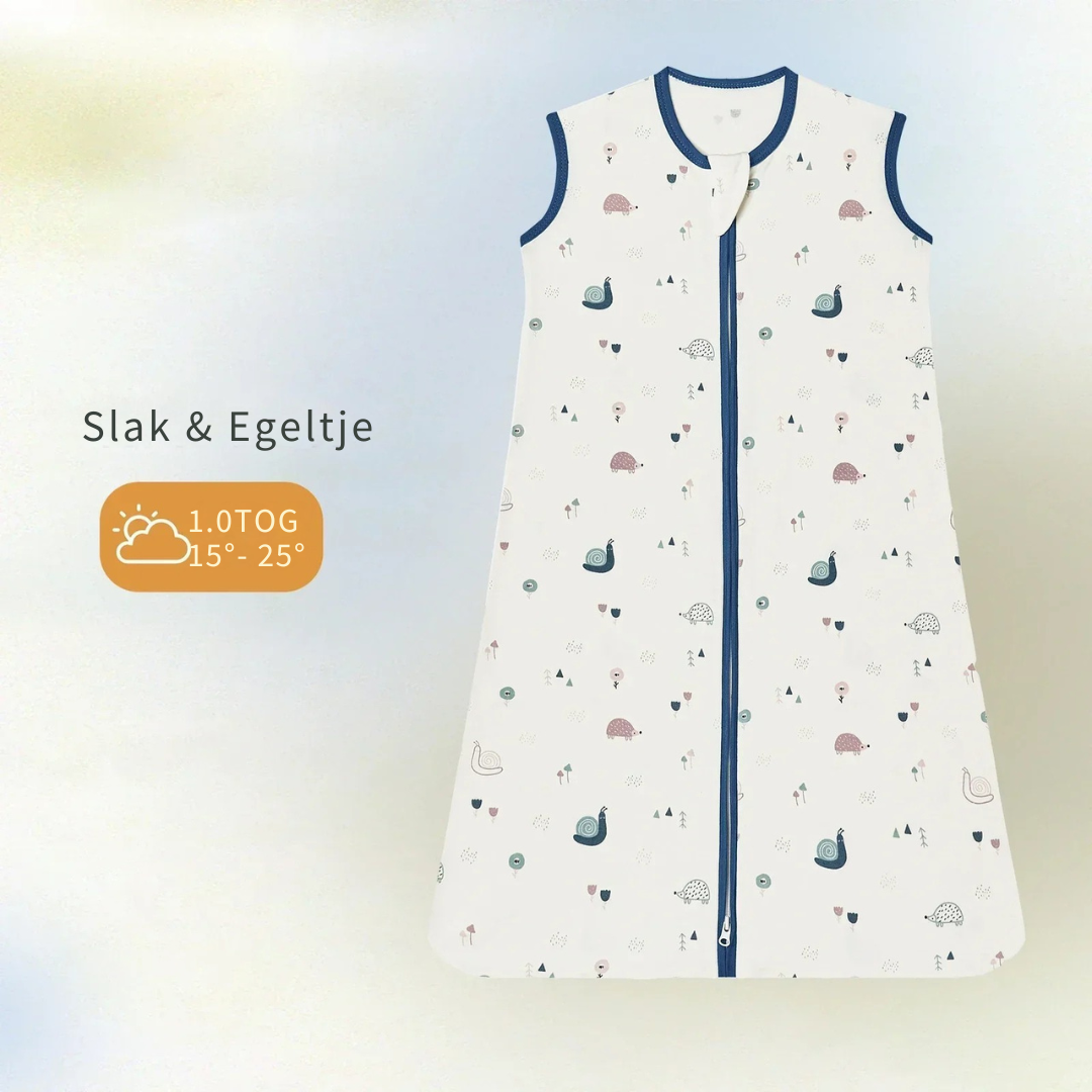 Baby-Schlafanzug mit Reißverschluss