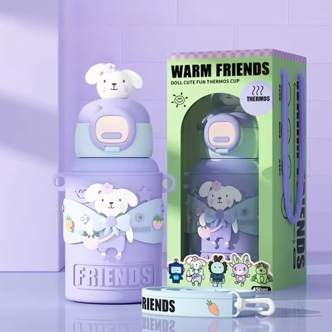 Isolierte Edelstahl-Wasserflasche