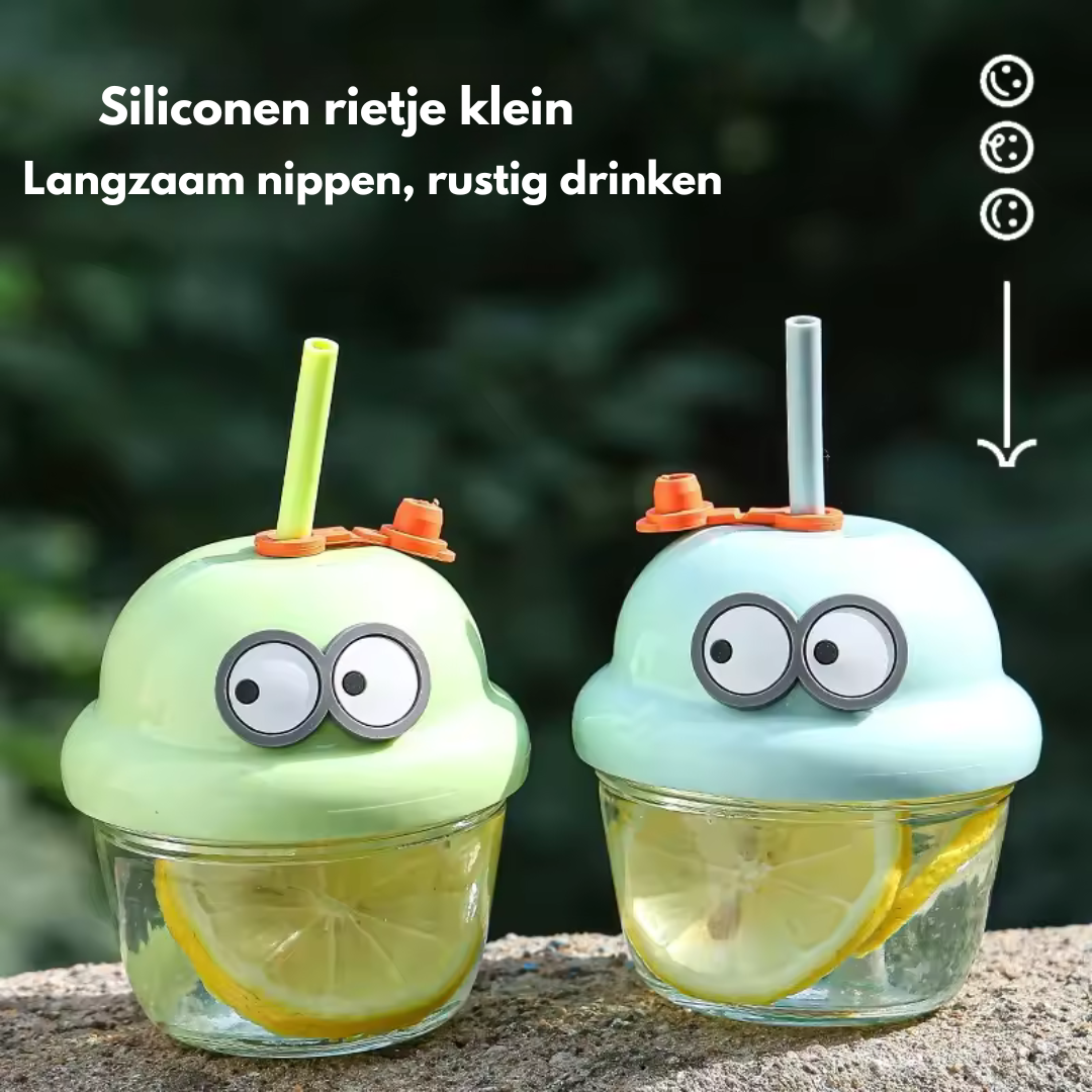 Kleine, elegante Cartoon-Tasse