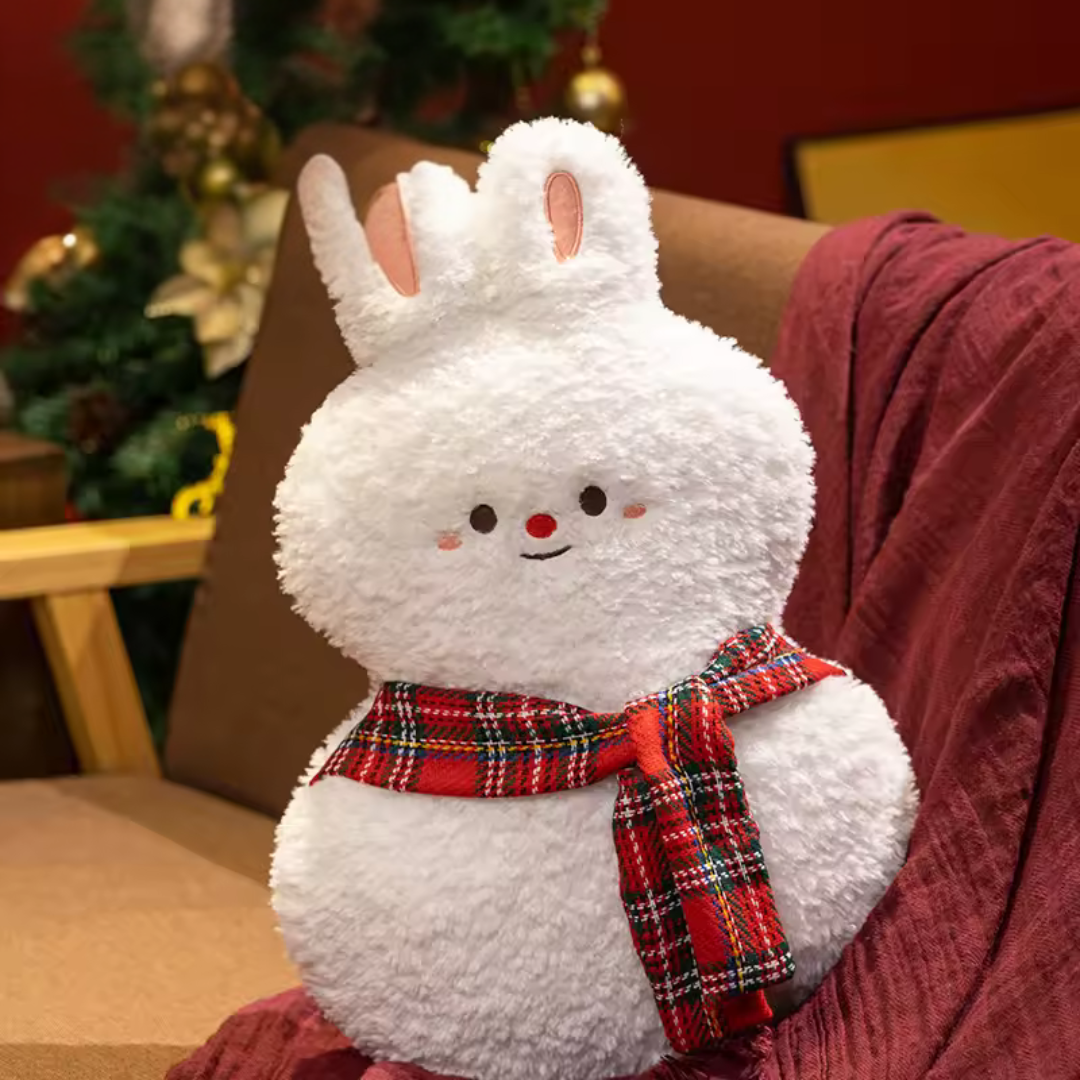 Katoenen Kussen met Kerstthema