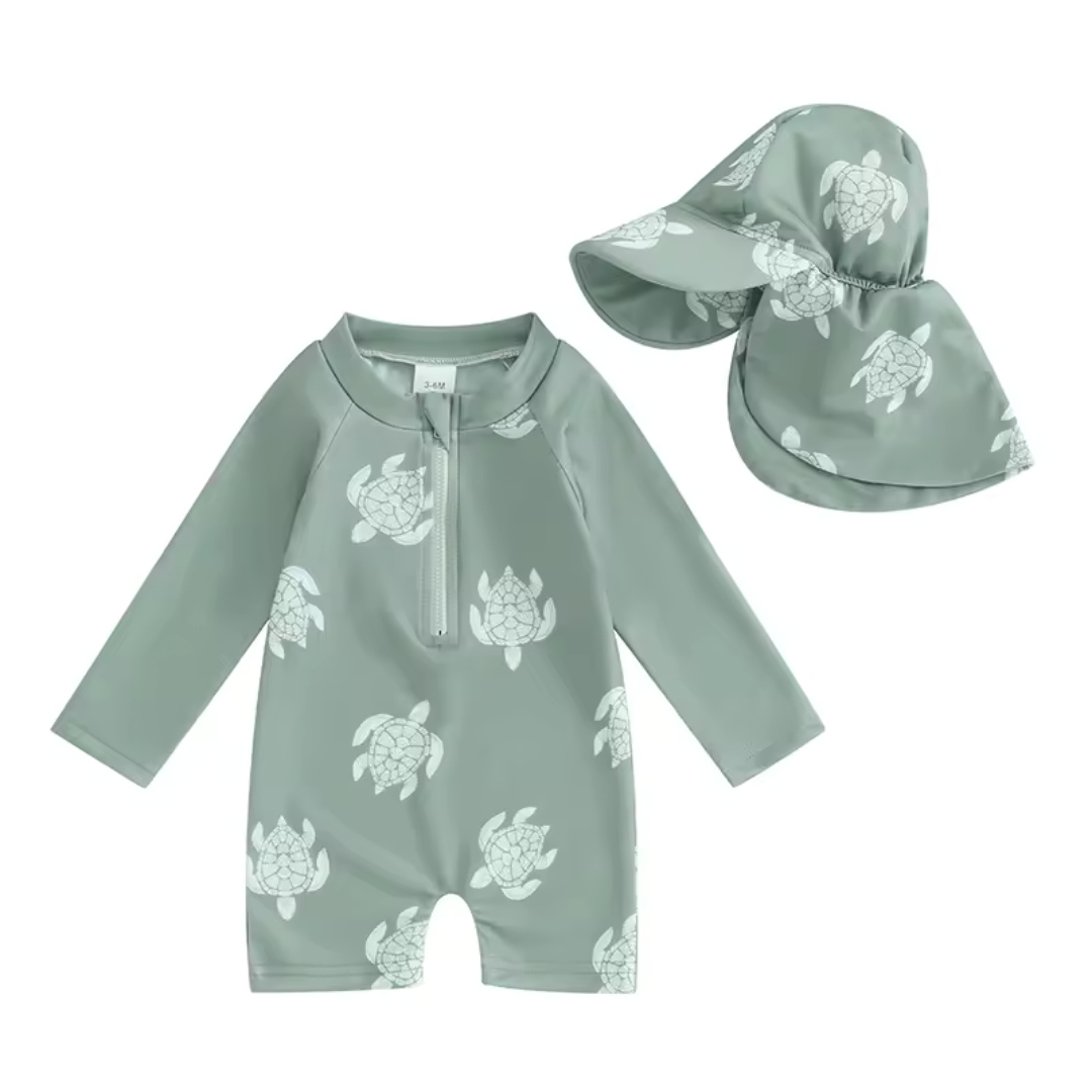 Baby-Badeanzug „Kleine Abenteurer“