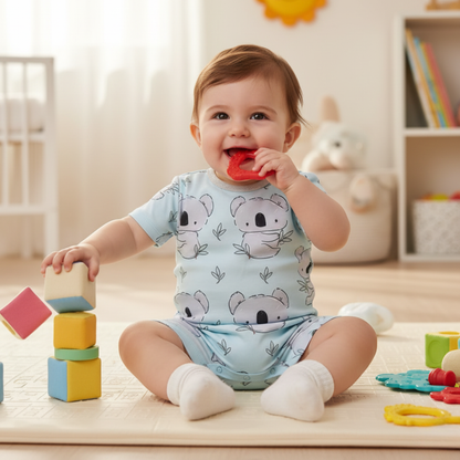 Baby Koala Print Jumpsuit