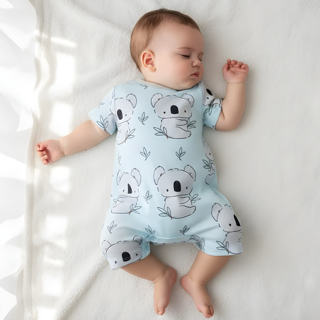 Baby Koala Print Jumpsuit