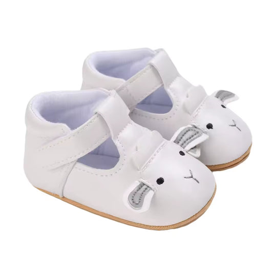 Cute Baby Moccasins with T-Closure Strap