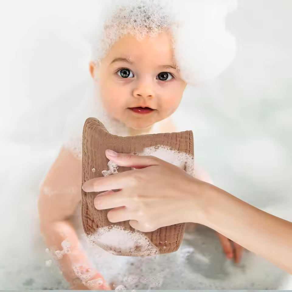 Weiche Musselintücher für die Babypflege - 5 Stück