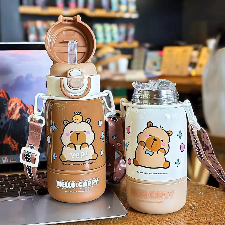 Capybara Edelstahl-Thermosbecher