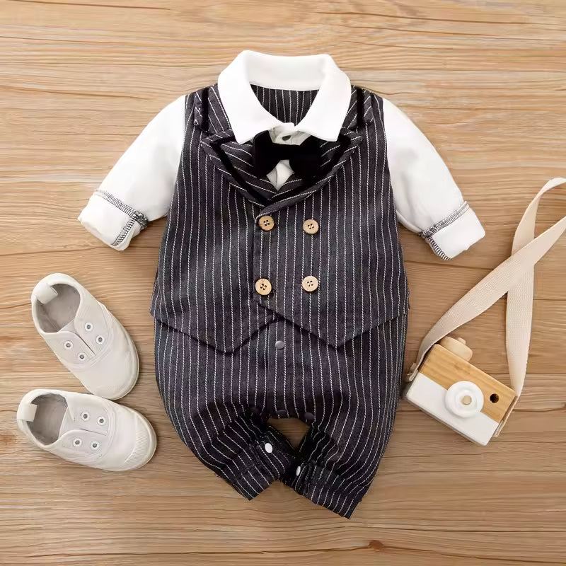 Newborn Gentleman Romper