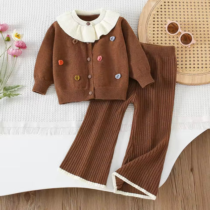 Spring Fall Girls Suit