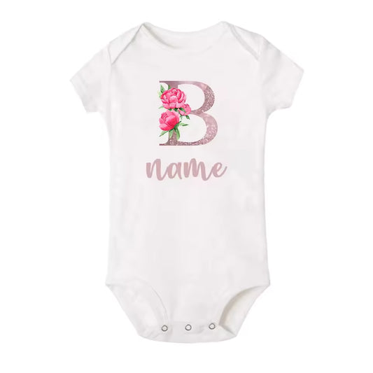 Newborn Name Romper