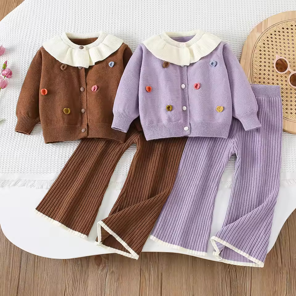 Spring Fall Girls Suit