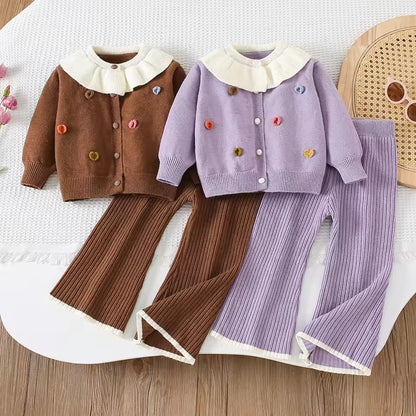 Spring Fall Girls Suit