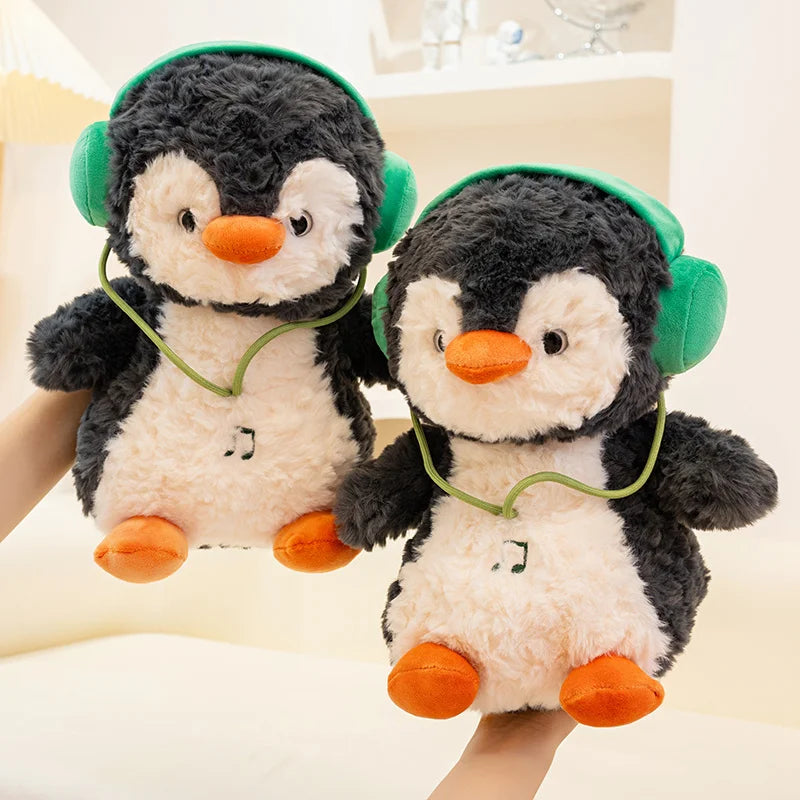 Pinguin-Kuscheltier für Babys