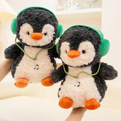 Pinguin-Kuscheltier für Babys
