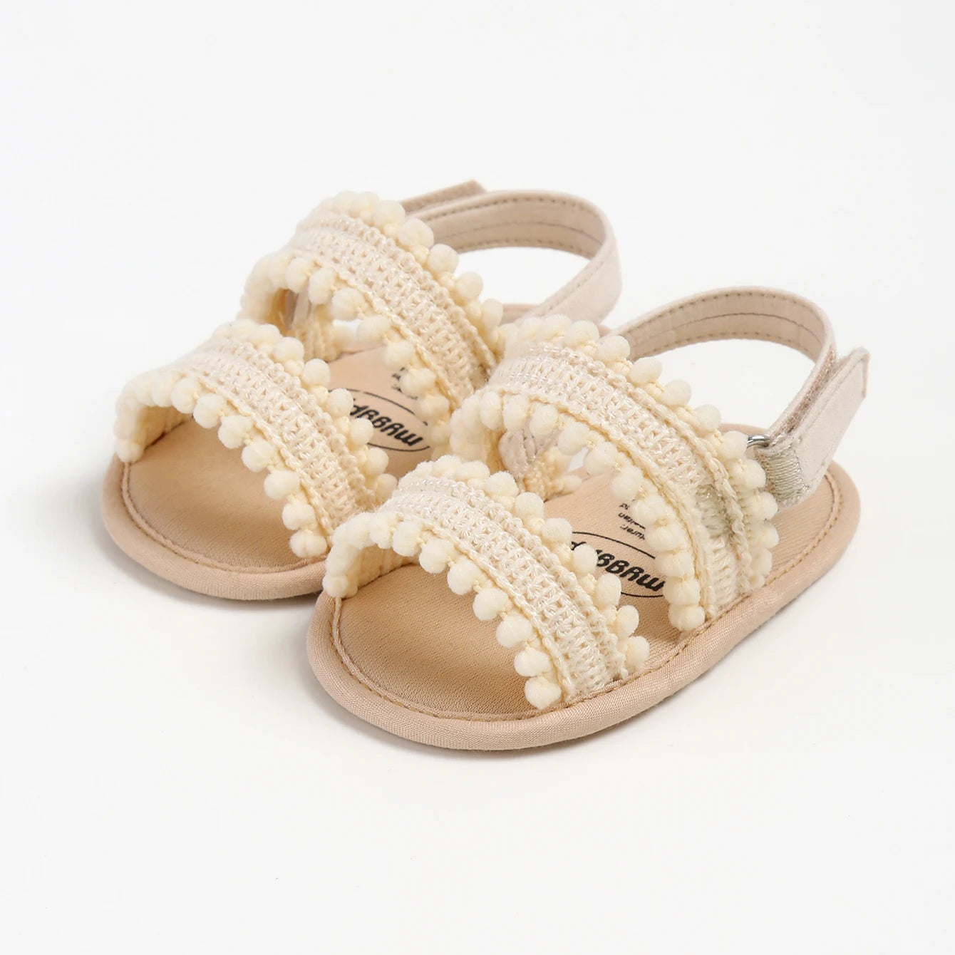 Lightweight open structure shoes for babies