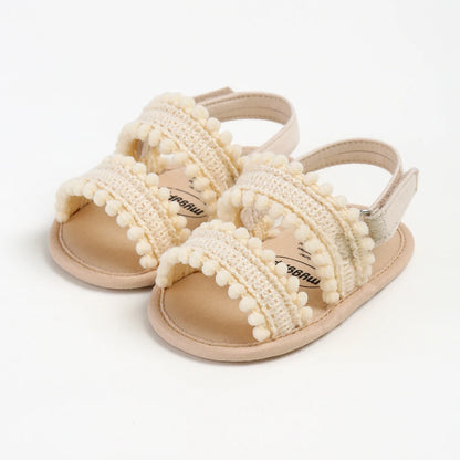 Lightweight open structure shoes for babies