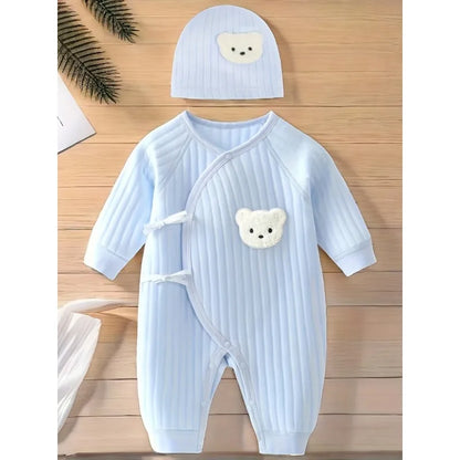 Baby-Strampler mit Bärenmotiv