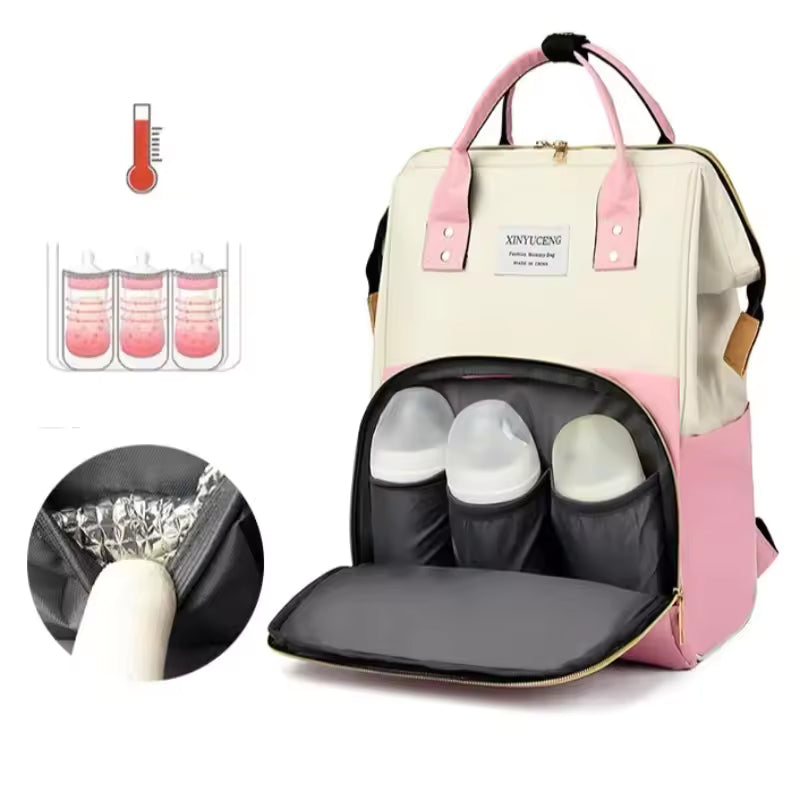 Stilvoller Mutter-Kind-Rucksack