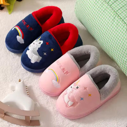 Weiche Baumwollpantoffeln für Herbst und Winter